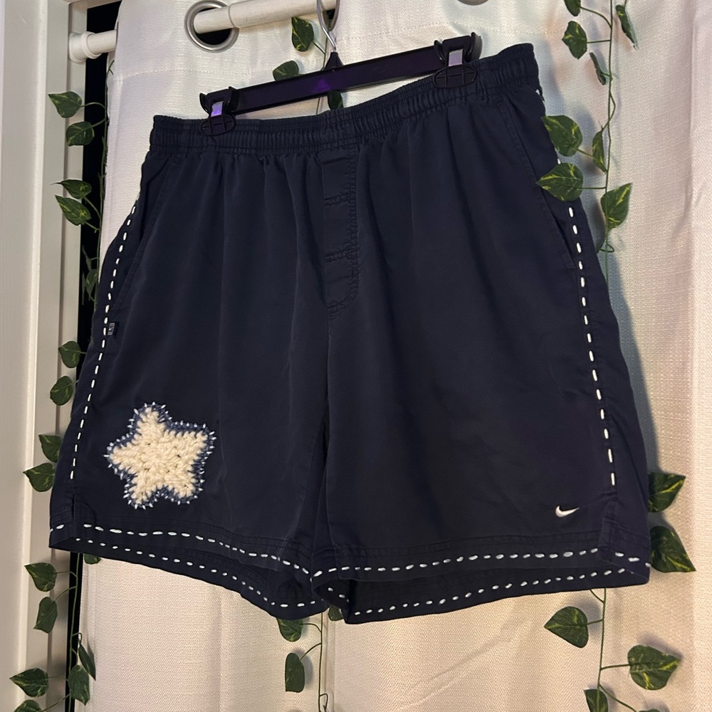 upcycled vintage nike shorts
